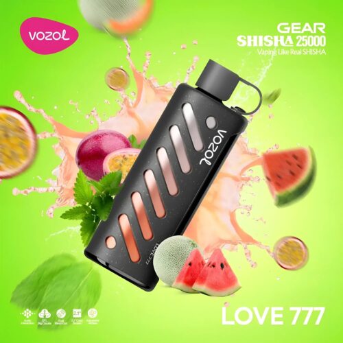 Vozol Vape Gear Shisha 25000 - Love 777