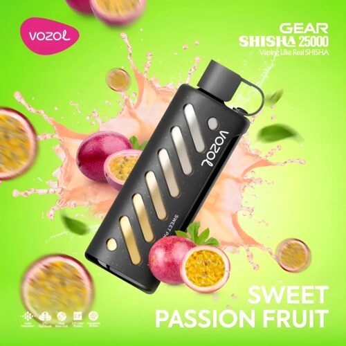 Vozol Vape Gear Shisha 25000 - Sweet Passionfruit
