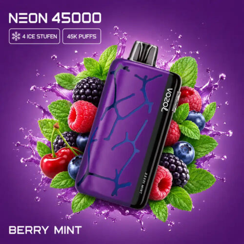 Vozol Vape Neon 45000 - Berry Mint