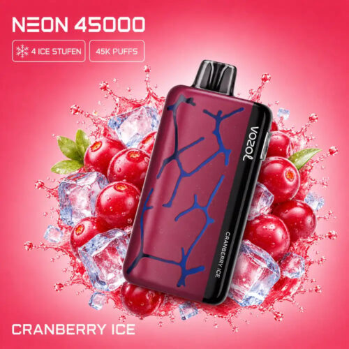 Vozol Vape Neon 45000 - Cranberry Ice