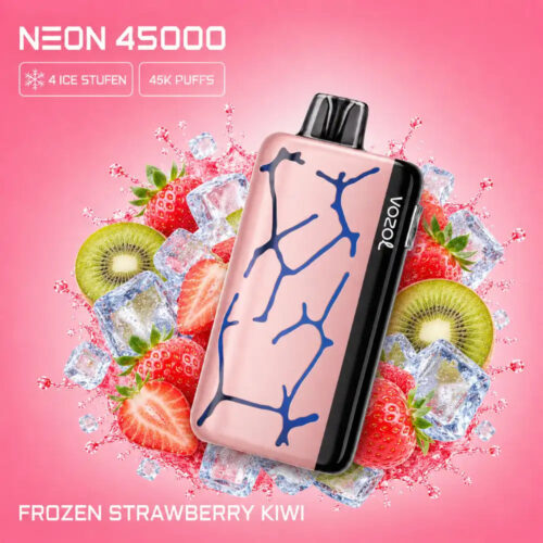 Vozol Vape Neon 45000 - Frozen Strawberry Kiwi
