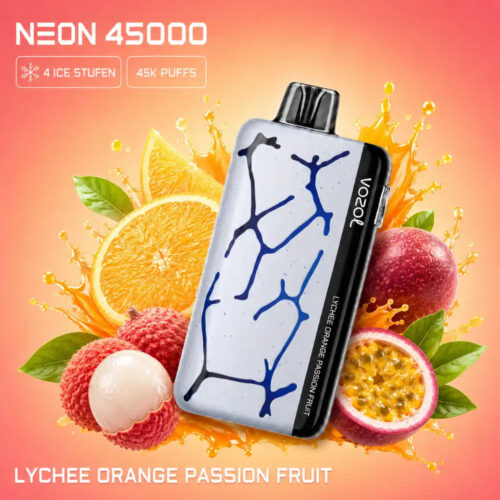 Vozol Vape Neon 45000 - Lychee Orange Passion Fruit