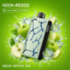 Vozol-Vape-Neon-45000-Sour-Apple-Ice Vozol Vape Neon 45000