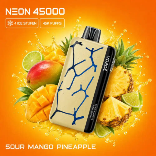 Vozol Vape Neon 45000 - Sour Mango Pineapple