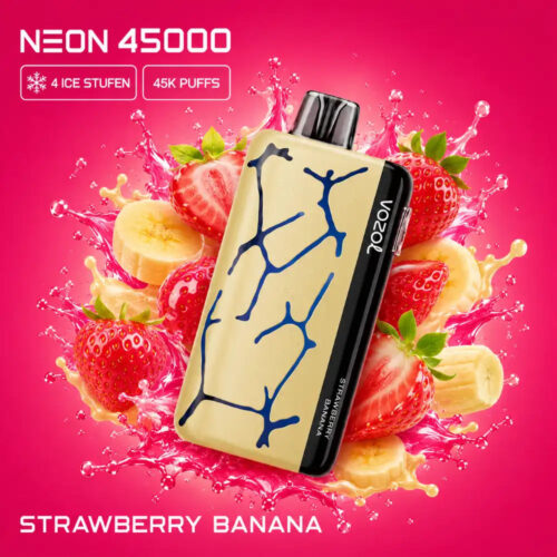 Vozol Vape Neon 45000 - Strawberry Banana