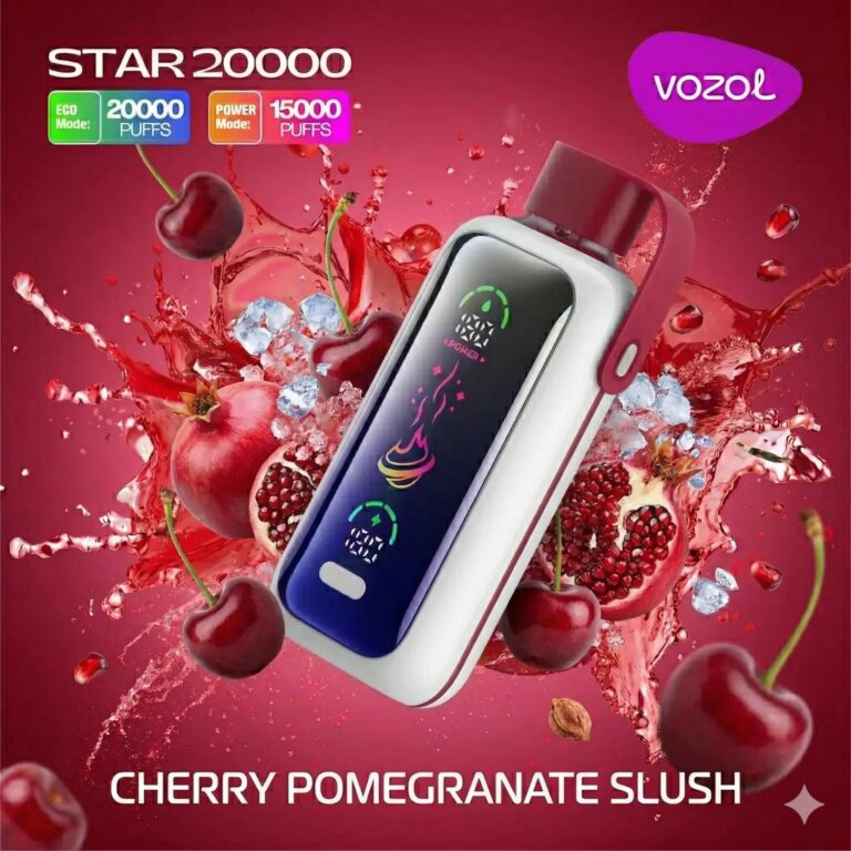 VOZOL STAR 20k - Cherry Pomegranate Slush