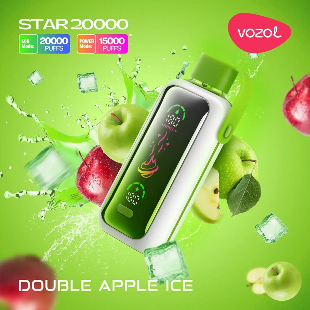 VOZOL STAR 20k - Double Apple Ice