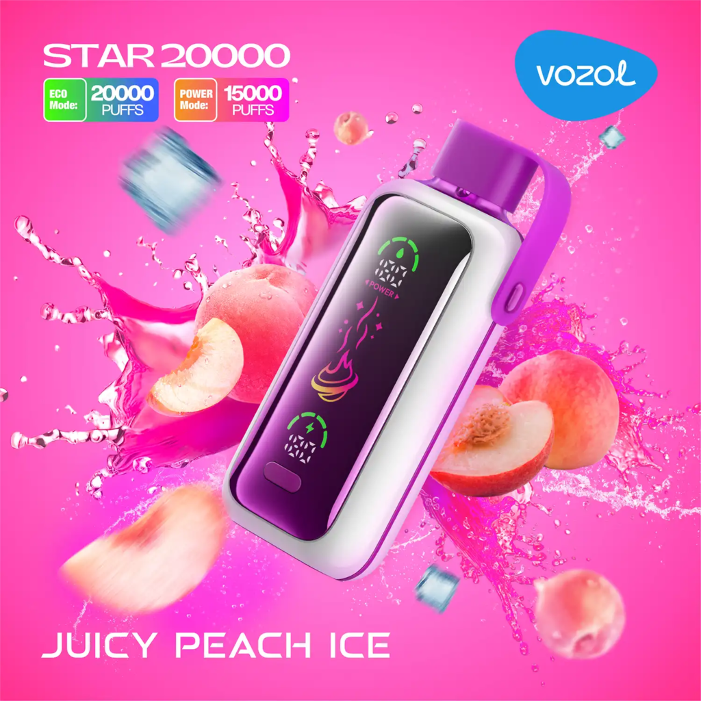 VOZOL STAR 20k - Juicy Peach Ice