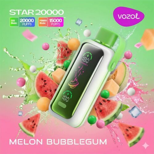 Vozol Vape Star 20000 - Melon Bubblegum