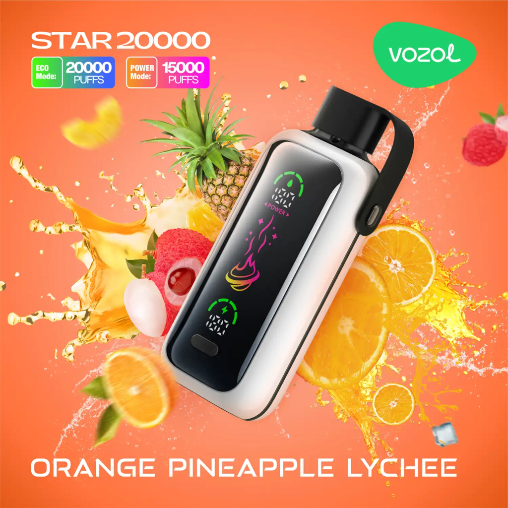 VOZOL STAR 20k - Orange Pineapple Lychee