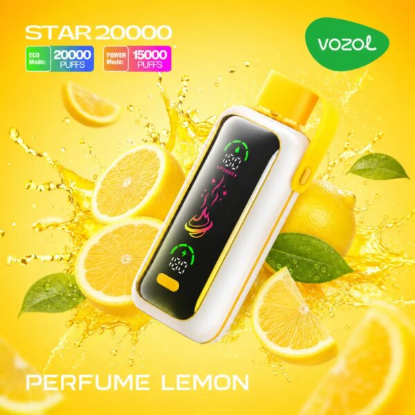 Vozol-Vape-Star-20000-Perfume-Lemon Vozol Vape Star 20000