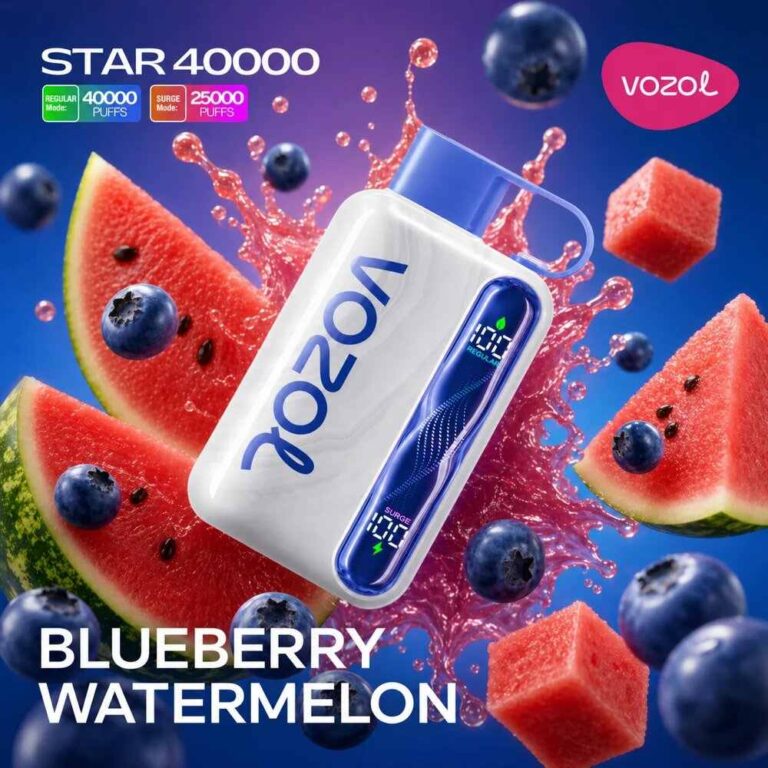Vozol Star 40k – Blueberry Watermelon