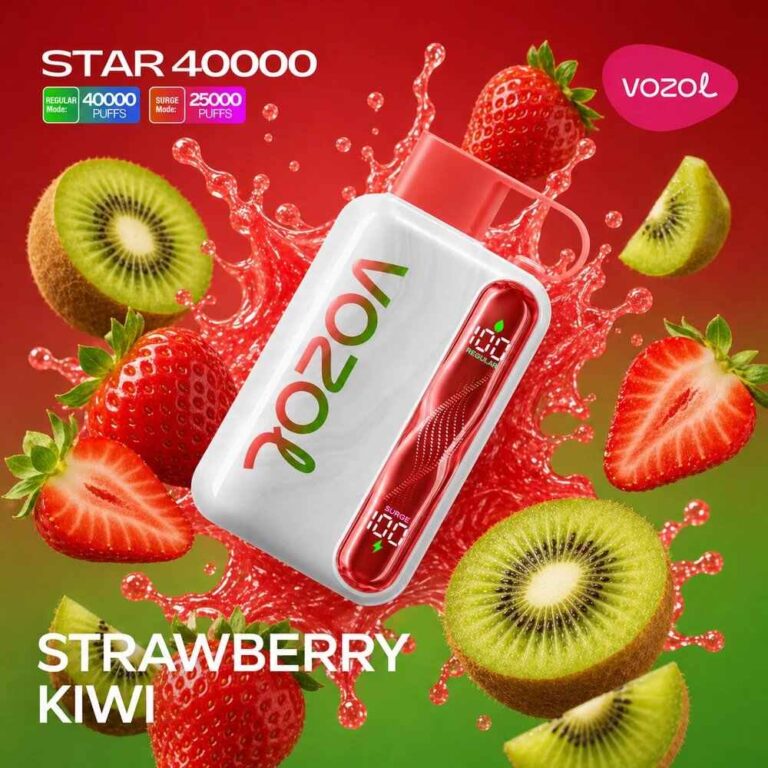 Vozol Star 40k – Strawberry Kiwi