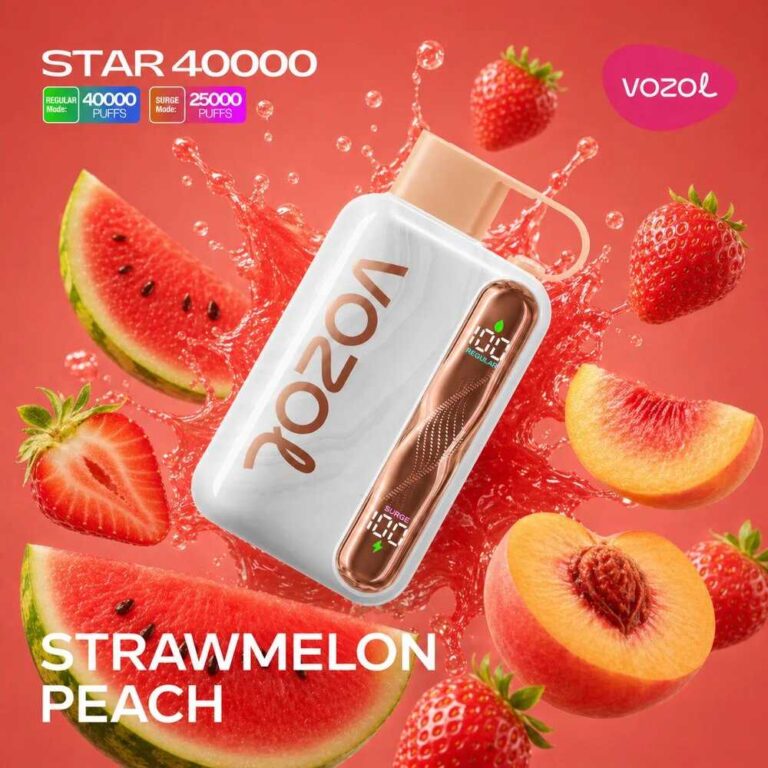 Vozol Star 40k – Strawmelon Peach