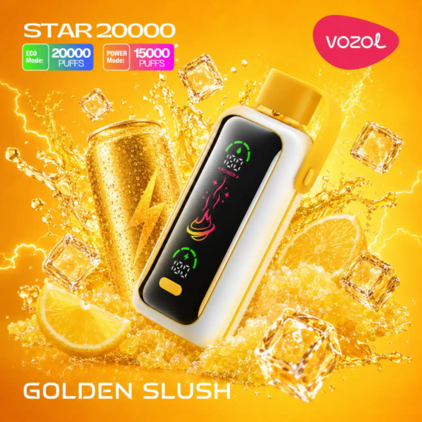 94245167-f5d7-4e09-a10e-d59b4cfce007 VOZOL STAR 20k - Golden Slush