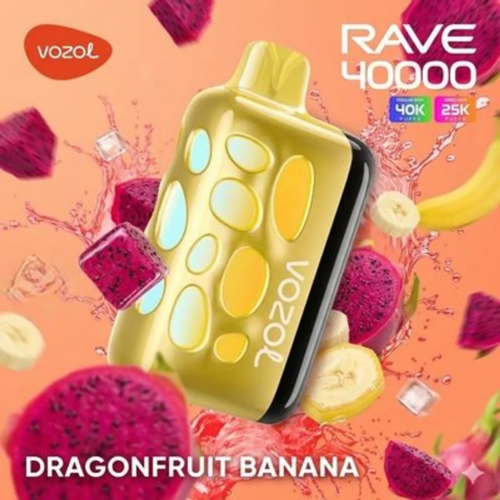 Vozol Rave 40k - Dragon Fruit Banana